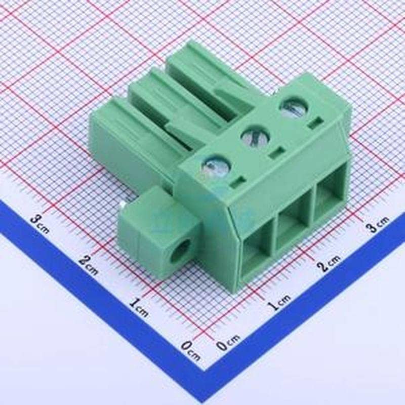 (1 бр) и 7,62 мм Брой редове: 1 Брой контакти в редица: 3 Медни характеристика на полиграфическото клеми за защита на околната среда P = 7,62 мм Plug 7,62 мм KF2EDGSKM-7,62-3P