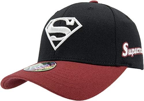 Бейзболна Шапка Flexfit Stretch-Fit с логото на Супермен, Официално Лицензирана DC Comics