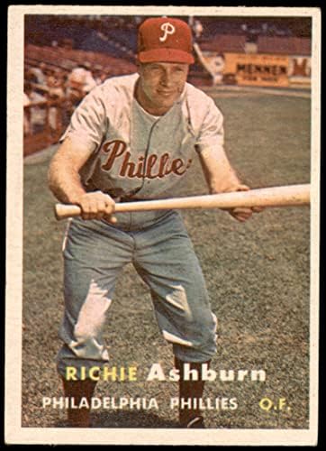 1957 Topps # 70 Ричи Эшберн Филаделфия Филис (Бейзболна картичка) VG/БИВШ Филис