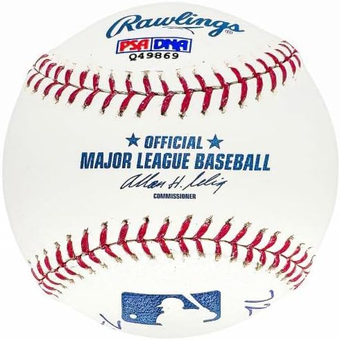 Джо Морган е подписал Официален Бейзболен топката MLB Cincinnati Maya с 6 Показатели на PSA / ДНК Q49869 - Бейзболни топки с автографи