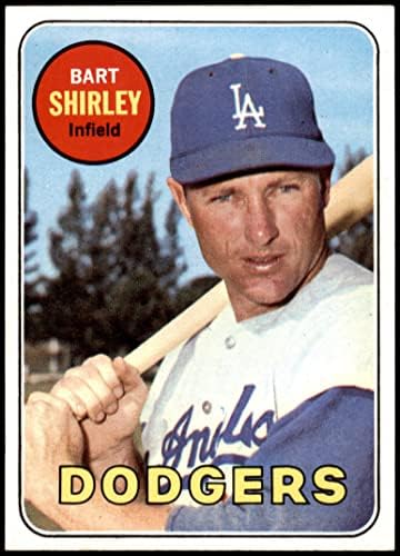 1969 Topps # 289 Барт Шърли Лос Анджелис Доджърс (Бейзбол карта) в Ню Йорк+ Доджърс