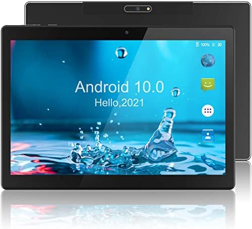 Таблет Hoozo 10-Инчов таблет с Android 10.0 с батерия 32 GB 6000 mah, Четириядрени Таблети със сензорен екран HD, WiFi, Bluetooth 4.2-3ШТ