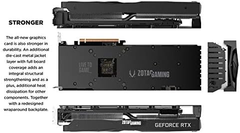 Графична карта ZOTAC GAMING GeForce RTX 2070 AMP Extreme Основната 8GB GDDR6 с 256-битов RGB led на метален заден панел - ZT-T20700C-10P
