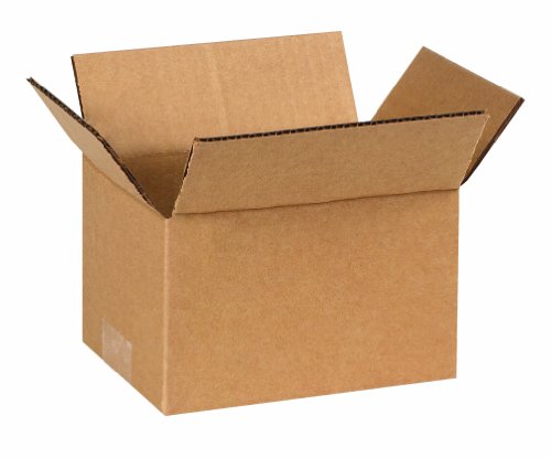Кутия от велпапе Aviditi 643 6 L x 4 W x 3 H, Крафт, за доставка, опаковане и преместване (опаковка по 25 парчета)