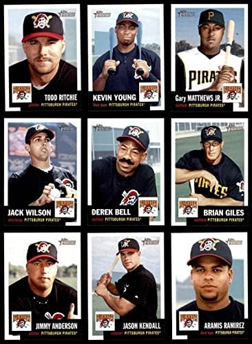 2002 Набор от команди Topps Heritage Pittsburgh Pirates Team Питсбърг Пайрэтс (комплект) NM/MT Пирати
