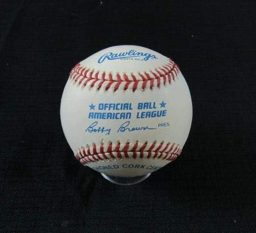 Анди Станкевич Подписа Автограф Rawlings Baseball B102 - Бейзболни Топки С Автографи