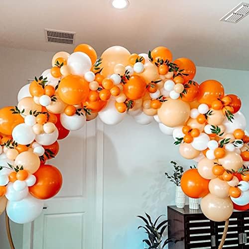 Оранжеви Латексови балони 12 инча 5 инча 70шт Оранжеви Вечерни Балони Гелиевые Балони Детски Душ Рожден Ден Хелоуин Вечерни Украса