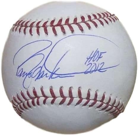Бейзболен клуб OML Cincinnati Maya HOF с автограф на Бари Ларкина 2012 JSA 12070 - Бейзболни топки с Автографи