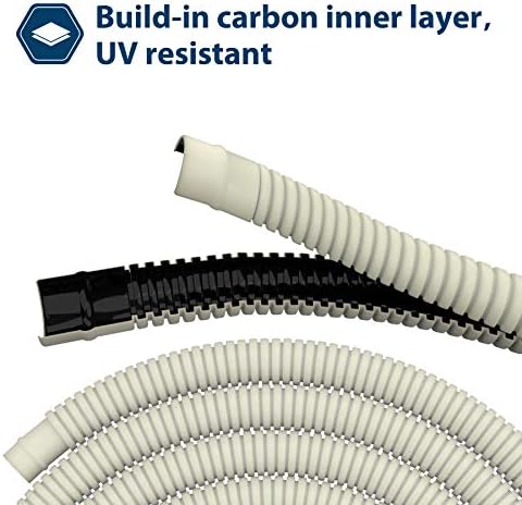 Гъвкав маркуч за източване на водата Pearwow AC за Универсална Безконтактни системи за топлинна помпа Мини-Сплит-климатик (26 метра)