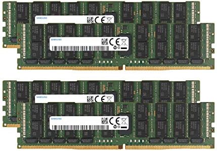 Комплект памет от Samsung с памет 256 GB (4 x 64 GB) DDR4 PC4-21300 с честота от 2666 Mhz, съвместим с корпоративните сървъри на Dell PowerEdge R630, R640, R730, R730XD, R740, R740XD, T630, T640