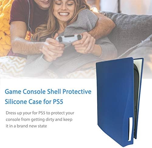 Силиконов калъф за PS5 за версия оптичен четец/Цифрова версия, Защитен калъф за игралната конзола Playstation 5 От прах и надраскване Аксесоари за PS5