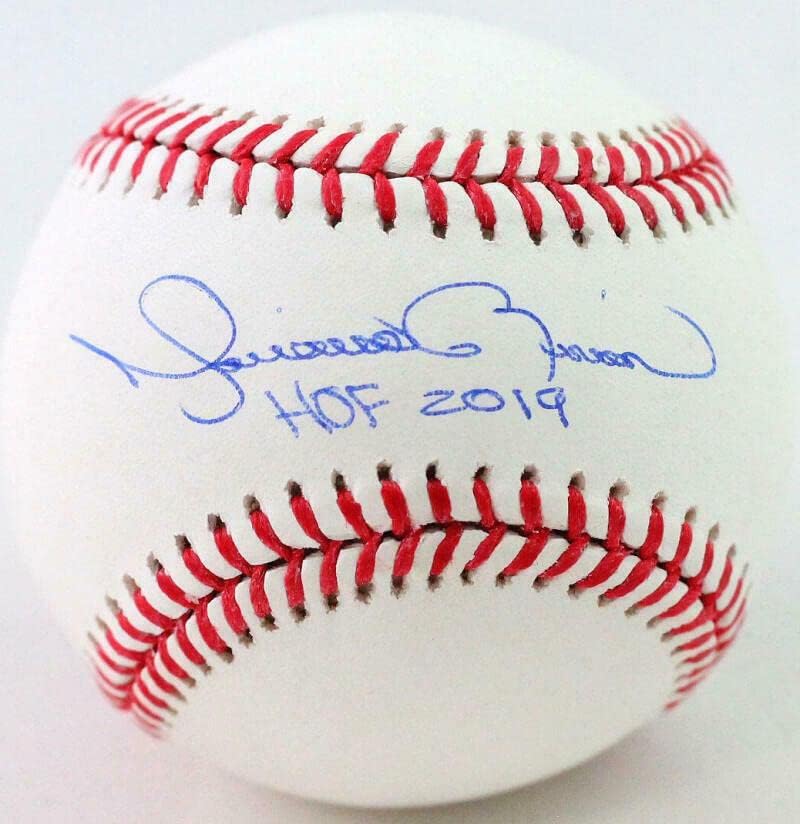 Мариано Ривера с автограф Rawlings OML Baseball w / HOF 2019 - JSA Auth - Бейзболни топки с автографи
