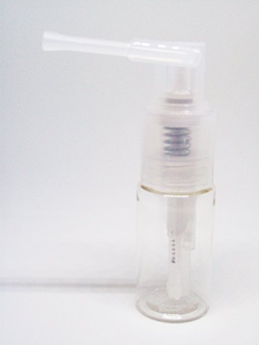 Прахобразен спрей PETG във флакона с фиксирующей тупалка, Прозрачен, 30 мл, 1 унция.