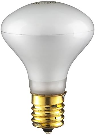 Лампи с нажежаема жичка Sunlite 40R14/FL/N/12PK 40 Вата R14 с мини-рефлектор