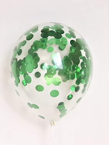 Букет от латекс балони Sweet Moon от 20 части - За душата на детето, датата на раждане, Разкриване на пода, на празника Курбан и Рамазан (Зелен)