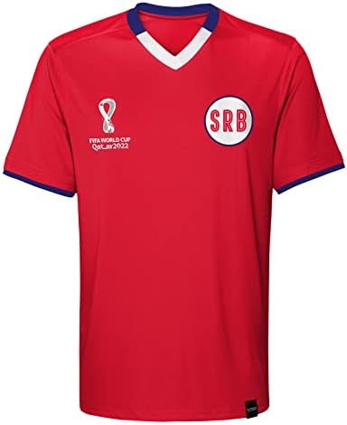 Мъжка риза Outerstuff за световното първенство по футбол FIFA Classic с къс ръкав Среден размер