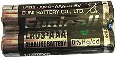 Hillflower 96 Бр AAA LR3 LR03 AM4 MN2400 на Едро 0% Живачен стълб от 1,5 Тежкотоварни Алкална батерия продължително действие