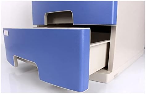 Картотечные Шкафове GOIRIE 4 Слой Синьо Настолна Кутия За Съхранение на Данни метален шкаф Шкаф шкаф За Съхранение на документи и Домашен Офис