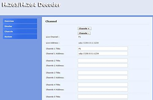 Видеодекодер ISEEVY H. 265 H. 264 4K 1080P IPTV-Декодер с изход HDMI и CVBS за показването на реклами, декодиране IP енкодер, декодиране на мрежовия поток Подкрепа RTMP RTSP RTP HTTP UDP