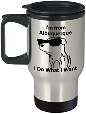 Albuquerque Забавно Кафе Пътна Чаша За Подарък