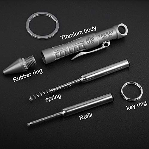Малки Химикалки TISUR + Титан Кука За Захващане Ключодържател