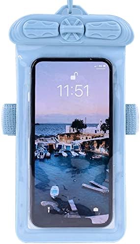 Калъф за телефон Vaxson, Съвместим с Huawei nova 10 SE, Водоустойчив Калъф Dry Bag [Без защитно фолио за екрана] Син
