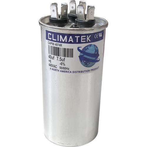 През цялата кондензатор ClimaTek - подходящ за Марс 12268/40/7,5 icf MFD 370/440 Волта променлив ток