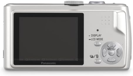 5-Мегапикселова компактна дигитална камера Panasonic Lumix DMC-TZ1S с 10-кратно оптично увеличение, стабилизированным изображение (Сребрист)