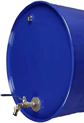 2-инчов барабана кран от неръждаема стомана, бочкообразный кран с уплътнение от EPDM и 3/4-инчов изход за 55-галлонового на барабана
