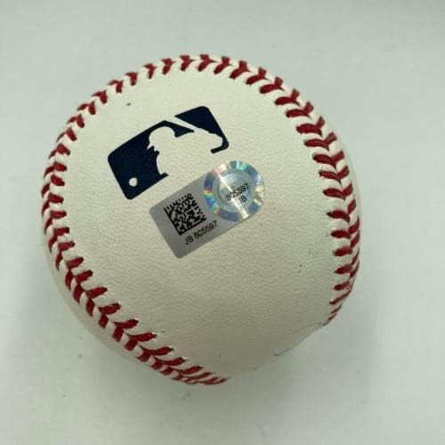 Дерек Джитър Капитан С Автограф Стейнера COA от Мейджър лийг бейзбол - Бейзболни топки с автографи