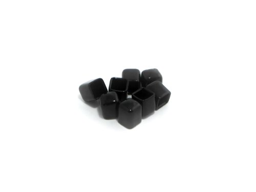 Винил мъничета MakerBeam, черни (опаковка от 8 броя)