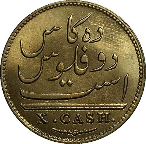 1803 Индия-Британска Копие от 10 на Брой Монети 25 7 мм Копие Подарък за Него