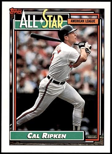 1992 Topps 400 All-Star Кал кал ripken младши . Балтимор Ориълс (бейзболна картичка) NM/ MT Ориълс