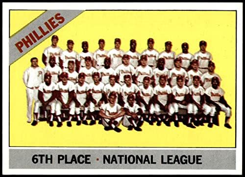 1966 Топпс 463 Филис Отбор на Филаделфия Филис (Бейзболна картичка) NM /MT Филис