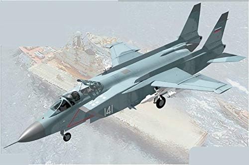 Художествена модел Пластмасов Модел на Строителния самолет Самолет Yakovlev ЯК-141 Freestyle 1/72 7205