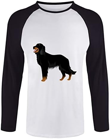 Мъжка Риза с дълъг ръкав За кучета Шотландски Задава, Тениска Обичайното Намаляване, Цветни Памучни Блузи в стил Мозайка