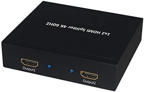 Стойността на HDMI Splitter 2-Полосное видео в 3D формат Ultra HD 2160p 4 K2 k • • Full HD 1080P | Черен | Разрешение