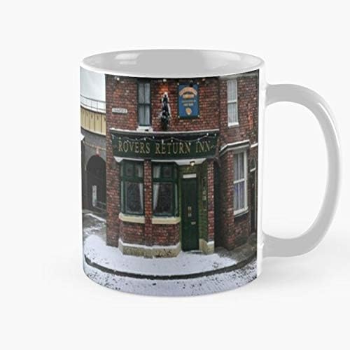 Кафеена чаша Coronation Street Coffee Mug - Чаша за ръце с 11 Грама, 15 Грама, Изработен от бял мрамор и керамика С модерен дизайн, който аз конфигурирате