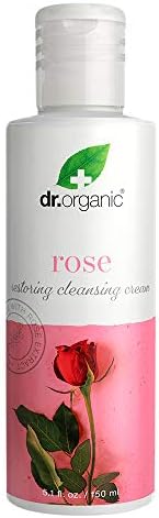 Възстановяващ Почистващ крем на Д-р.Organic с органичен екстракт от Рози, 5,1 течни унции