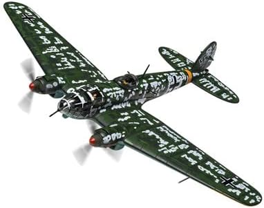 за Corgi Heinkel He 111 от луфтвафе, Източен фронт, операция Барбароса, 1941 г. 1/72 СЪБИРАНЕ на самолет, Предварително събрана модел
