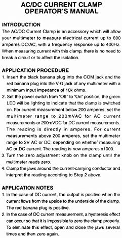 PDI CA-600 Ръчно битумен сонда ac/dc мощност 600 Ампера, Сив