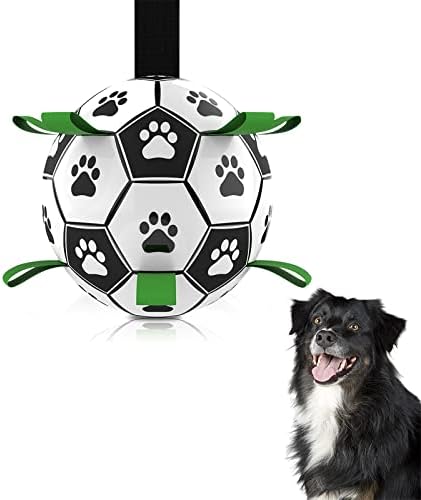 Страничен футболен каишка за кучета ДЛЛУКММ, Интерактивни играчки за теглене на въже, Подарък кученце За рождения Ден, Играчки за теглене на въже, Играчка за вода за Кучета, Здрава топка за кучета от Средни и малки