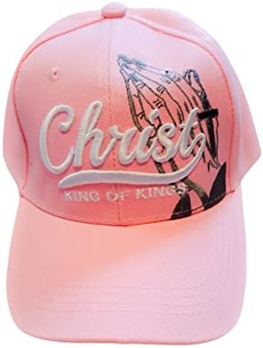 Черна Патица Марка 3D Христос, Цар на Царете, на Бродирани Исус Християнска бейзболна шапка