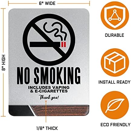 Табела Maoerzai Не на тютюнопушенето, указателни табели Не пуши, да не се къпят за бизнеса, плътна матирана метална самозалепващи вратата табелката пушенето забранено