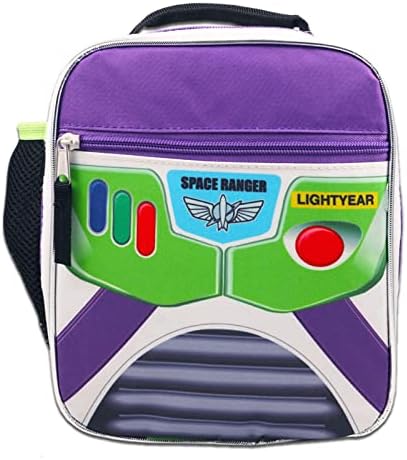 Експресна назад набор от пакети за обяд Lightyear - Buzz Lightyear Lunch Box за момчета, Комплект със стикери и др | Toy Story Lunch Box за момчета