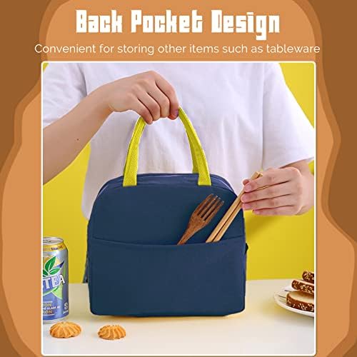 Симпатична Чанта за Обяд за Деца Kawaii Lunch Box Изолирани Чанти за Обяд Множество Чанта-Тоут за Обяд