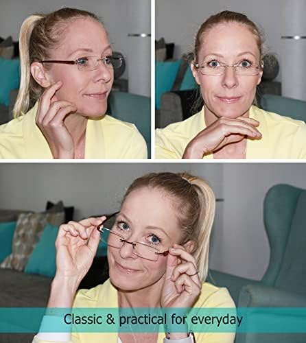 LUR 7 опаковки очила за четене без рамки + 6 опаковки класически очила за четене (общо 13 двойки ридеров + 2,75)
