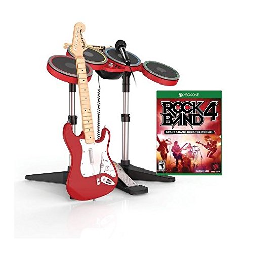 Изключителен набор от RED Band за Xbox One Rock Band 4 в кутия