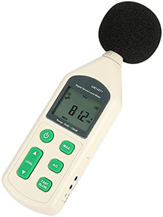 KXDFDC Цифров Измерител на нивото на звука в DB, Измерване на шума в Децибели, Аудиодетектор, Цифров Инструмент за Диагностика, Авто Микрофон