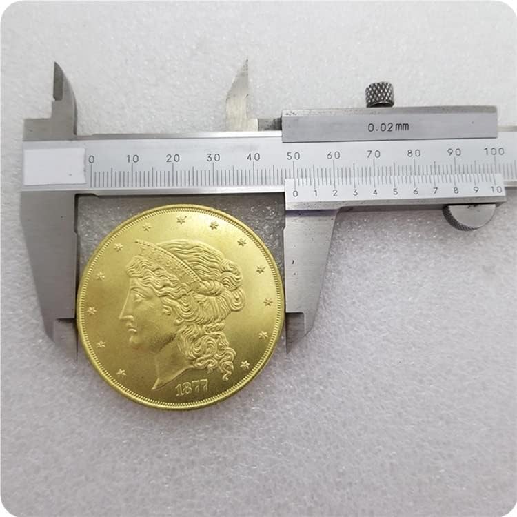 Старинни Занаяти Съединените Щати на САЩ 1877 $50 Чуждестранна Възпоменателна монета Сребърен долар *354